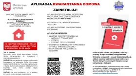 Aplikacja przeznaczona dla osób pozostających w kwarantannie domowej