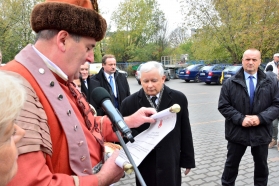 O systemie ekonomii społecznej w Brzezinach. Spotkanie z Jarosławem Kaczyńskim