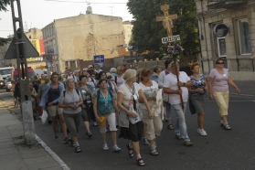 Jubileuszowa pielgrzymka z Brzezin na Jasną Górę