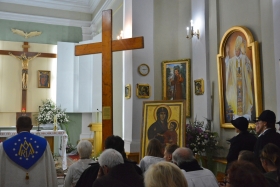 Symbole Światowych Dni Młodzieży dotarły do Brzezin