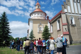 Łódzcy kolarze zwiedzali Brzeziny