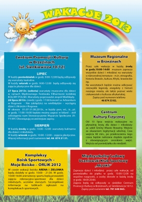 Wakacje w mieście? To proste!