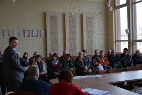 Spotkanie w sprawie modernizacji ulic na jednym z brzezińskich osiedli
