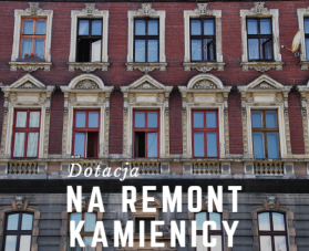 Dotacja na remont zabytkowej kamienicy przy Św. Anny