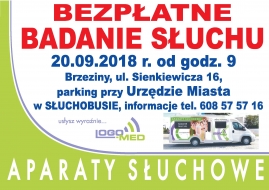 Bezpłatne badania słuchu już 20 września