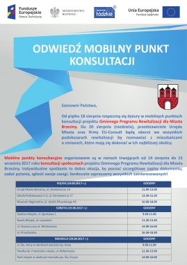 Spotkanie konsultacyjne - mobilne