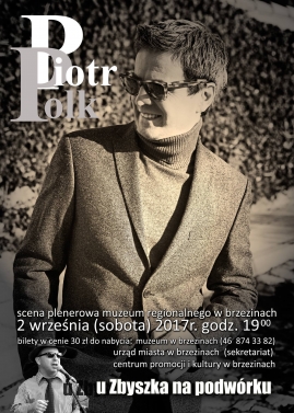 Piotr Polk u Zbyszka na podwórku
